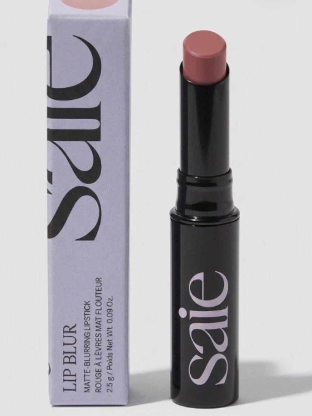 Saie Lip Blur Matte-Blurring Lipstick, Shade Modern